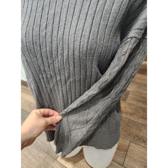 Evolution By Cyrus Women's Sweater Gray Medium - Picture 2 of 5
